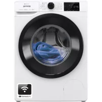   Gorenje WPNEI72A1SWIFI Elöltöltős mosógép A Energiaosztály, 7 kg, Normál mélység, 1200 fordulat/perc, Centrifugálási zajszint: 74 dB, Inverter motorral,  Gőzfunkcióval