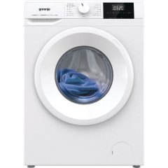   Gorenje WNGPI61SBS Elöltöltős mosógép B,6 kg,Keskeny mélység,1000 ford/perc,74 dB,Inverter motorral,Gőzfunkcióval