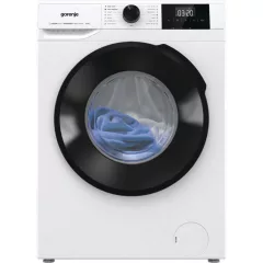   Gorenje W1NGPI61SBS Elöltöltős mosógép B Energiaosztály, 6 kg, Keskeny mélység, 1000 fordulat/perc, Centrifugálási zajszint: 74 dB, Inverter motorral,  Gőzfunkcióval
