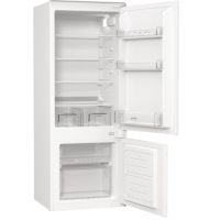   Gorenje RKI514E21 Beépíthető Alulfagyasztós hűtőszekrény E,160L/48L, 37 dB,Szél: 54 cm,Mag: 144 cm,Mély: 54 cm