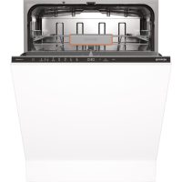   Gorenje GV642C65 Beépíthető mosogatógép, 14 teríték,9.5 L,7 prog.,46 dB,C,Alsó evőeszk.,60 cm,Digit.kijelző, Autom.ajtónyit.