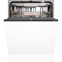   Gorenje GV663B65 Beépíthető mosogatógép, 16 teríték,9.5 L,8 prog.,38 dB,B,Felső evőeszk.,60 cm,Digit.kijelző, Autom.ajtónyit.