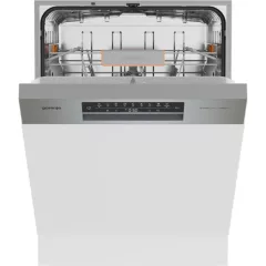   Gorenje GI672B90X Beépíthető mosogatógép, 14 teríték,8.9 L,7 prog.,42 dB,E, Alsó kosaras.,60 cm,Digit.kijelző, Autom.ajtónyitás