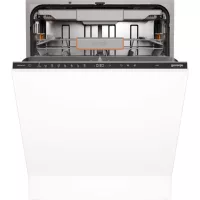   Gorenje GV663A66 Beépíthető mosogatógép, 16 teríték,9.5 L,8 prog.,43 dB,A,Felső evőeszk.,60 cm,Digit.kijelző, Autom.ajtónyit.