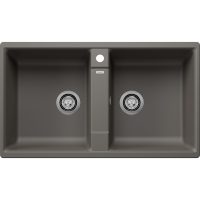   Blanco ZIA 9 Silgránit Vulkánszürke színű Gránit mosogatótál (527393)