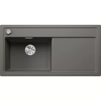 Blanco ZENAR XL 6S Silgránit Vulkánszürke színű-EXC balos Gránit mosogatótál (527370)