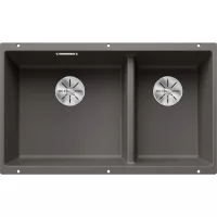Blanco SUBLINE 430/270-U Silgránit Vulkánszürke színű exc.n.Gránit mosogatótál (527350)