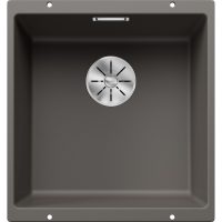   Blanco SUBLINE 400-U Silgránit Vulkánszürke színű exc.n.Gránit mosogatótál (527349)