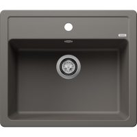   Blanco LEGRA 6 Silgránit Vulkánszürke színű Gránit mosogatótál PuraDur® (527269)