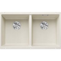 Blanco SUBLINE 350/350-U Silgránit Törtfehér színű exc.n.Gránit mosogatótál (527164)