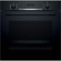   Bosch HRA574BB0 Beépíthető Sütő hozzáadott gőz funkcióval , Digit. Kijelzővel, 71 L, Teleszkópos sütősín nélkül, Öntisztító funkció: Pirolitikus