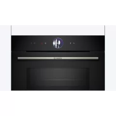   Bosch CMG7761B1 Beépíthető Sütő és Mikrohullámú Beépíthető Sütő,45 L,Teleszkópos sütősín nélkül,Pirolitikus öntisztítás