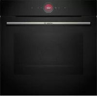   Bosch HBG7321B1 Beépíthető Sütő 11 funkcióval,71 L,Teleszkópos sütősín nélkül,Gőztisztítás