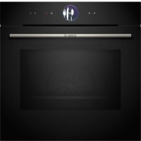  Bosch HMG7764B1 Beépíthető Sütő és Mikrohullámú Beépíthető Sütő,67 L,Teleszkópos sütősín nélkül,Pirolitikus