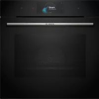   Bosch HRG7784B1 Beépíthető Sütő gőz funkcióval,71 L,Teleszkópos sütősín nélkül,Pirolitikus