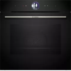 Bosch HSG7361B1 Beépíthető Gőzsütő 21 funkcióval,71 L,Teleszkópos sütősín,Gőztisztítás
