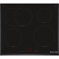   Bosch PIF651HC1E Beépíthető Indukciós főzőlap Keret nélküli,7400 W,Érintőszenzoros,Gyerekzár,2 fázisra köthető