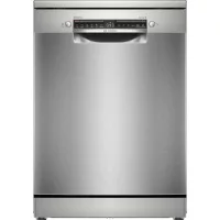   Bosch SMS4HMI05E Szabadonálló mosogatógép 14 teríték, 9 L fogyasztás, 6 program,  42 db zajszint, D energiaosztály, Felső evőeszköztartó tálca, 60 cm, Digit. kijelző