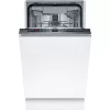 Bosch SPV2HMX42E Beépíthető mosogatógép, 10 teríték,9.5 L,5 prog.,46 dB,E,Felső evőeszk.,45 cm,Digit.kijelző, Autom.ajtónyit.nélkül