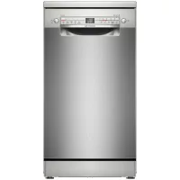   Bosch SPS2HMI42E Szabadonálló mosogatógép 10 teríték,9.5 L,5 prog.,46 dB,E,Felső evőeszk.,45 cm,Digit.kijelző