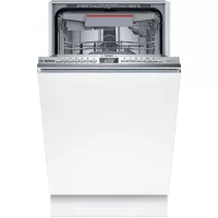   Bosch SPT4EMX24E  Beépíthető mosogatógép, bútorlap nélkül 10 teríték, 8.9 L fogyasztás, 6 program,  44 db zajszint, C energiaosztály, Felső evőeszköztartó tálca, 60 cm, Digit. kijelző