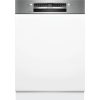 Bosch SMI4HCS19E Beépíthető mosogatógép, 14 teríték,9L,6 prog.,42 dB,D,Felső evőeszk.,60 cm,Digit.kijelző, Autom.ajtónyit.nélkül