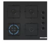 Bosch POH6B6K30 Beépíthető Gáz főzőlap 60 cm  Wok égővel,Alapfelület anyaga Edzett üveg
