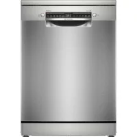   Bosch SMS6ZCI10E Szabadonálló mosogatógép 14 teríték, 9 L fogyasztás, 6 program,  40 db zajszint, B energiaosztály, Felső evőeszköztartó tálca, 60 cm, Digit. kijelző