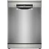 Bosch SMS4EVI04E Szabadonálló mosogatógép 13 teríték, 7 L fogyasztás, 6 program,  46 db zajszint, D energiaosztály, Felső evőeszköztartó tálca, 60 cm, Digit. kijelző