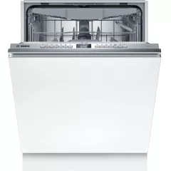   Bosch SMV4EVX04E Beépíthető mosogatógép, bútorlap nélkül 13 teríték, 7 L fogyasztás, 6 program,  46 db zajszint, D energiaosztály, Felső evőeszköztartó tálca, 60 cm, Digit. kijelző