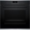 Bosch HBA272BB3 Beépíthető Sütő A+, 7 funkcióval, Digit. Kijelzővel, 71 L, Teleszkópos sütősín, Öntisztító funkció: Pirolitikus
