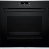   Bosch HBA272BB3 Beépíthető Sütő A+, 7 funkcióval, Digit. Kijelzővel, 71 L, Teleszkópos sütősín, Öntisztító funkció: Pirolitikus