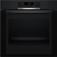   Bosch HBA372EB3 Beépíthető Sütő 7 funkcióval, Digit. Kijelzővel, 71 L, Teleszkópos sütősín, Öntisztító funkció: Pirolitikus öntisztítás+Hidrolitikus