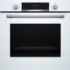 Bosch HBA534BW3 Beépíthető Sütő 7 funkcióval,71 L,Teleszkópos sütősín nélkül,Katalitikus
