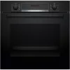 Bosch HBA534EB3  Beépíthető Sütő 7 funkcióval, Digit. Kijelzővel, 71 L, Teleszkópos sütősín, Öntisztító funkció: Katalitikus