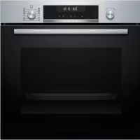   Bosch HBG578ES3 Beépíthető Sütő 10 funkcióval, Digit. Kijelzővel, 71 L, Teleszkópos sütősín, Öntisztító funkció: Pirolitikus