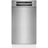 Bosch SPU4HMS10E Aláépíthető mosogatógép, bútorlap nélkül 10 teríték, 9.5 L fogyasztás, 6 program,  44 db zajszint, E energiaosztály, Felső evőeszköztartó tálca, 60 cm, Digit. kijelző
