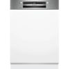 Bosch SMI6ZCS10E Beépíthető mosogatógép, 14 teríték,9L,6 prog.,40 dB,B,Felső evőeszk.,60 cm,Digit.kijelző, Autom.ajtónyit.nélkül