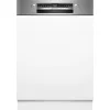 Bosch SMI4EVS04E Beépíthető mosogatógép, 13 teríték,7L,5 prog.,46 dB,D,Felső evőeszk.,60 cm,Digit.kijelző, Autom.ajtónyit.nélkül