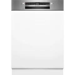 Bosch SMI4EVS04E Beépíthető mosogatógép, 13 teríték,7L,5 prog.,46 dB,D,Felső evőeszk.,60 cm,Digit.kijelző, Autom.ajtónyit.nélkül