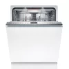 Bosch SMV8ECX01E Beépíthető mosogatógép, bútorlap nélkül 14 teríték, 9 L fogyasztás, 8 program,  42 db zajszint, A energiaosztály, Felső evőeszköztartó tálca, 60 cm, Digit. kijelző