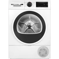 Bosch  WQG243DNBY  Hőszivattyús szárítógép C ,9 kg,63 dB,Inverter motor nélkül