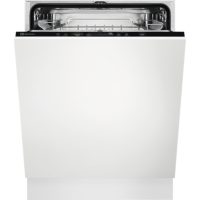   Electrolux EEQ47210L Beépíthető mosogatógép, 13 teríték,9.9 L,5 prog.,44 dB,E,Alsó evőeszk.,60 cm,Digit.kijelző, Autom.ajtónyit.