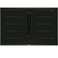   Bosch PXX875D67E Beépíthető Indukciós főzőlap beépített páraelszívóval Fém keretes,7000 W,Érintőszenzoros,Gyerekzár,
