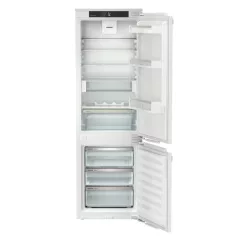   Liebherr ICNd 5123 Beépíthető Alulfagyasztós hűtőszekrény, bútorlap nélkül D Energiaosztály, Hűtő: 183L, Fagyasztó: 70L, Nofrost, Zajszint: 34 dB, Szél: 56 cm, Mag: 177 cm, Mély: 55 cm, Digitális kijelzővel