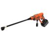 Black and Decker BCPC18D1-QW +5 ÉV Garanciával*, Magasnyomású mosó 2 Ah akkumulátorral + 1 A töltővel POWERCONNECT™