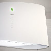 Falmec MARE E.ion WHITE Sziget páraelszívó LED világítás 1 db motor,450 m3/h,56-63 dB,66 cm széles,B
