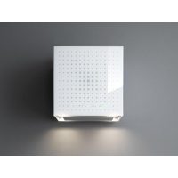 Falmec RUBIK E.ion WHITE fali Fali páraelszívó LED világítás 1 db motor,450 m3/h,56-65 dB,42 cm széles,B