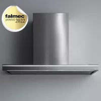 Falmec LUMINA EVO NRS inox Sziget páraelszívó Neon világítás  1 db motor, 610 m3/h,  37-55 dB zajszint,  90 cm széles,  C Energiaosztály