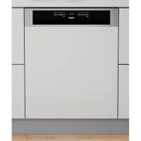 Whirlpool WBO 3T341 P X Beépíthető mosogatógép, 14 teríték,9.5 L,6 prog.,41 dB,C,Alsó evőeszk.,60 cm,Digit.kijelző, Autom.ajtónyit.